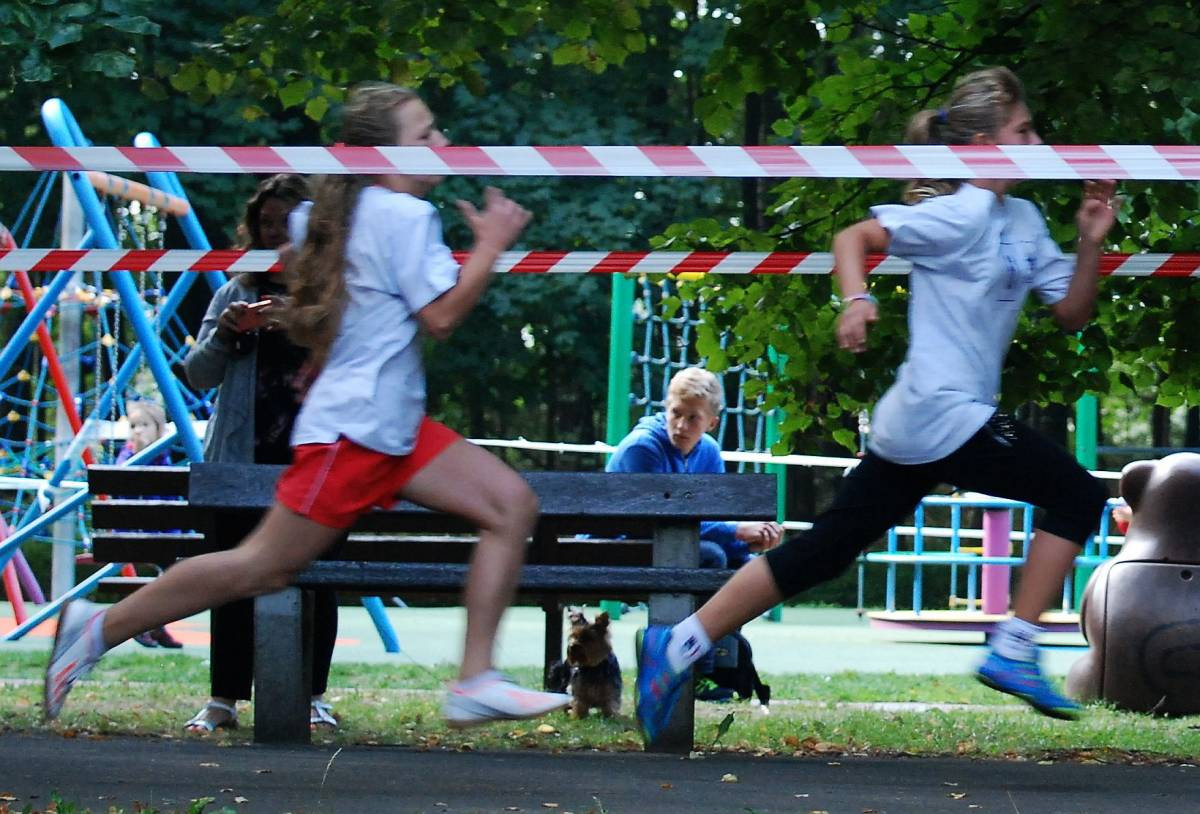 Z Sedlaczkiem przez park