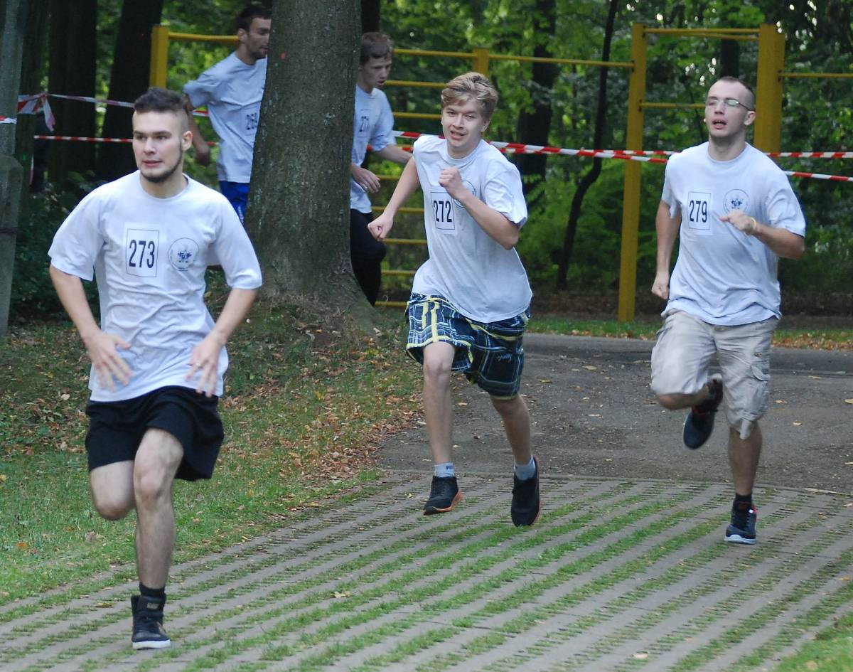 Z Sedlaczkiem przez park