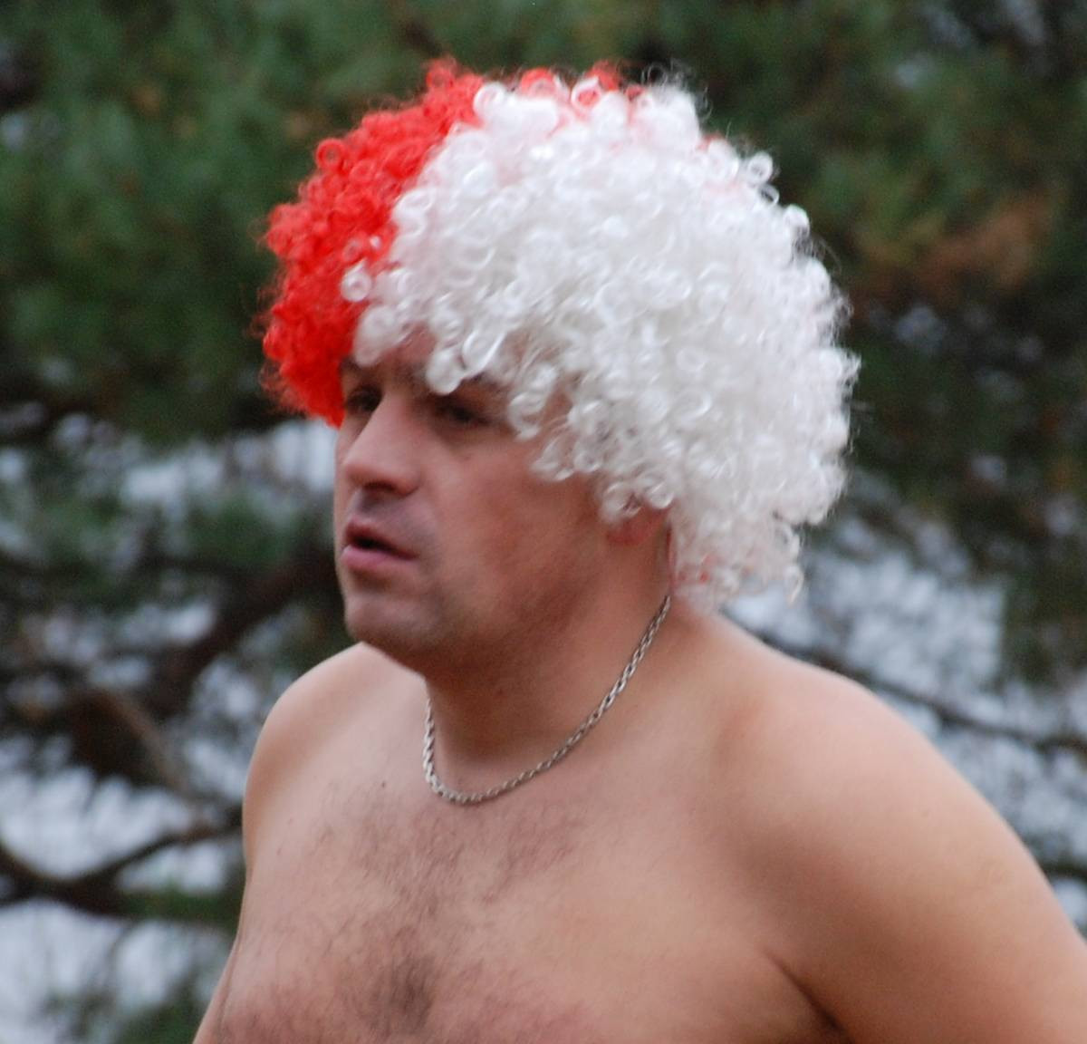 Świątecznie, chociaż w slipkach