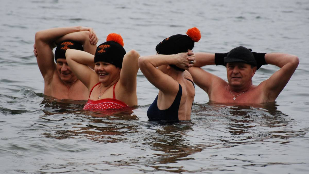 Świątecznie, chociaż w slipkach