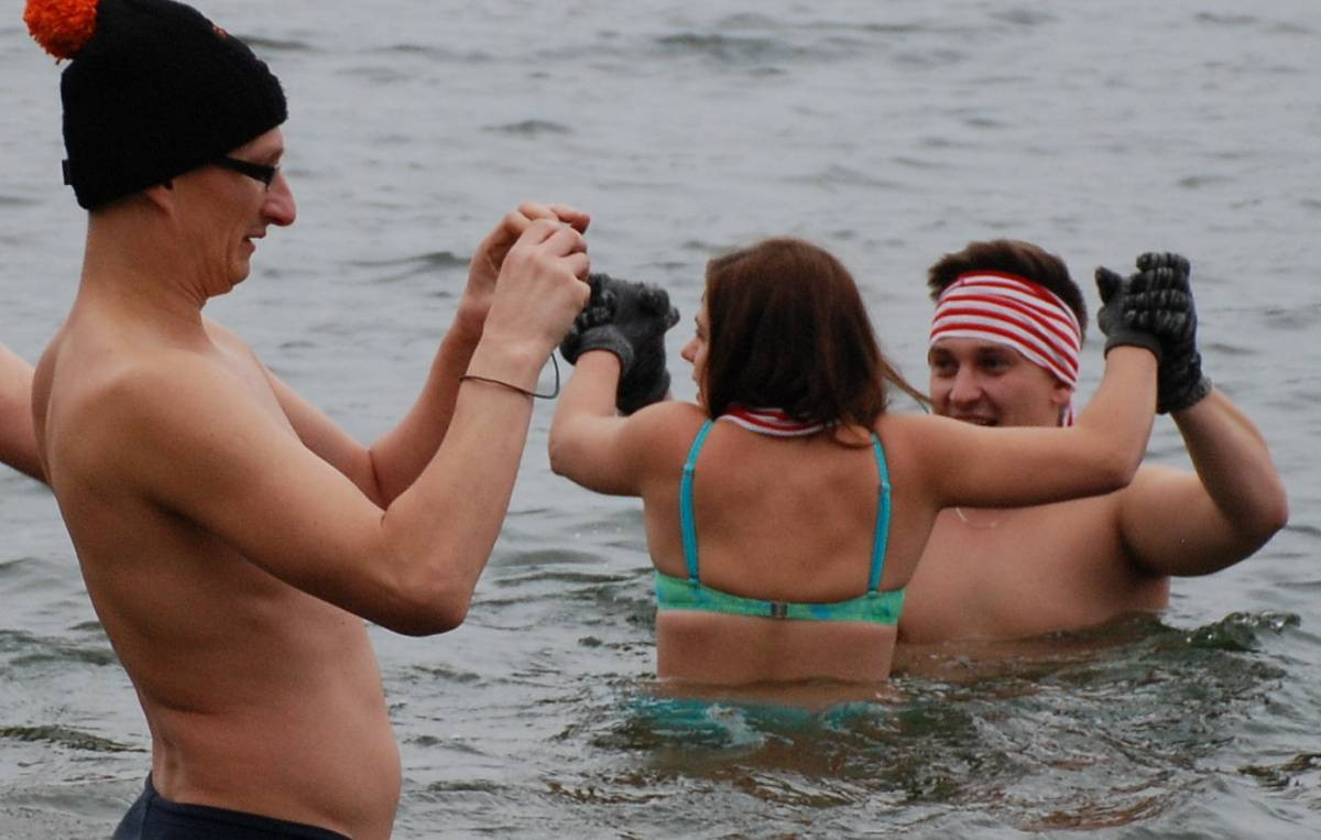 Świątecznie, chociaż w slipkach