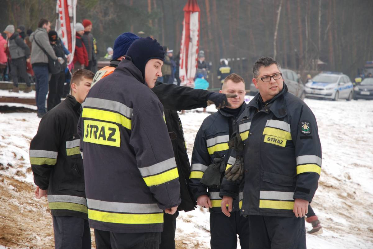 Zimowa kąpiel dla orkiestry
