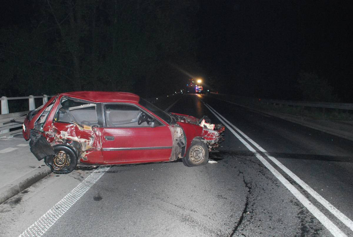 Karambol na tarnogórskiej obwodnicy