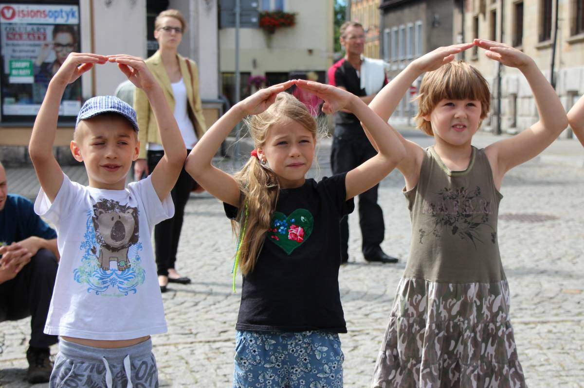 Wyprawka TG na tarnogórskim rynku