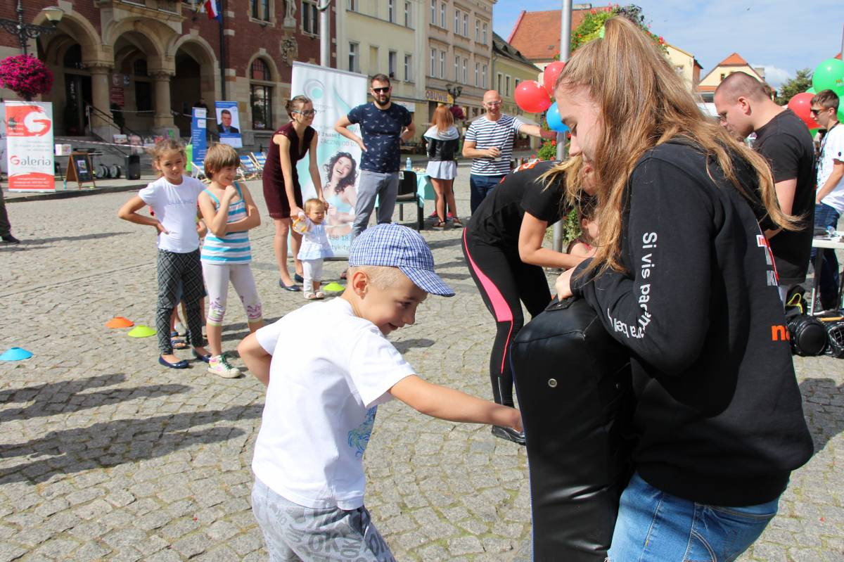 Wyprawka TG na tarnogórskim rynku