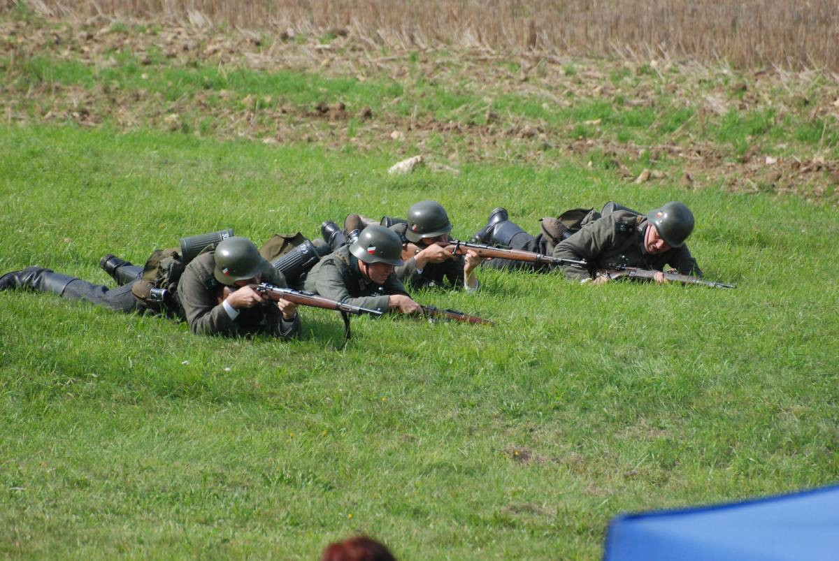 Czołgi w płomieniach