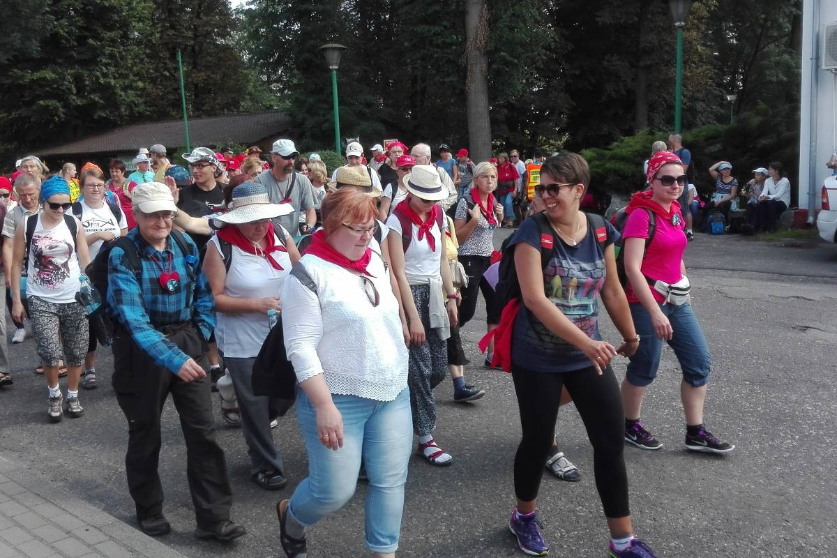 Pielgrzymi w Kamieńcu