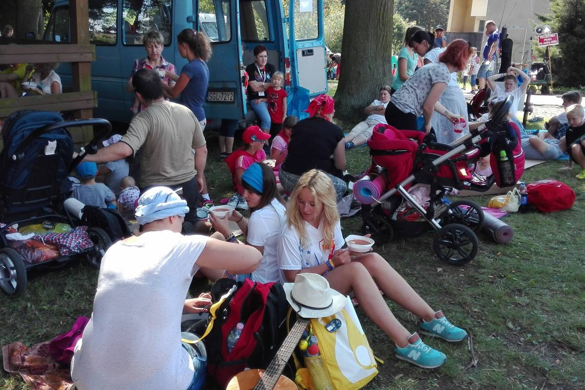 Pielgrzymi w Kamieńcu