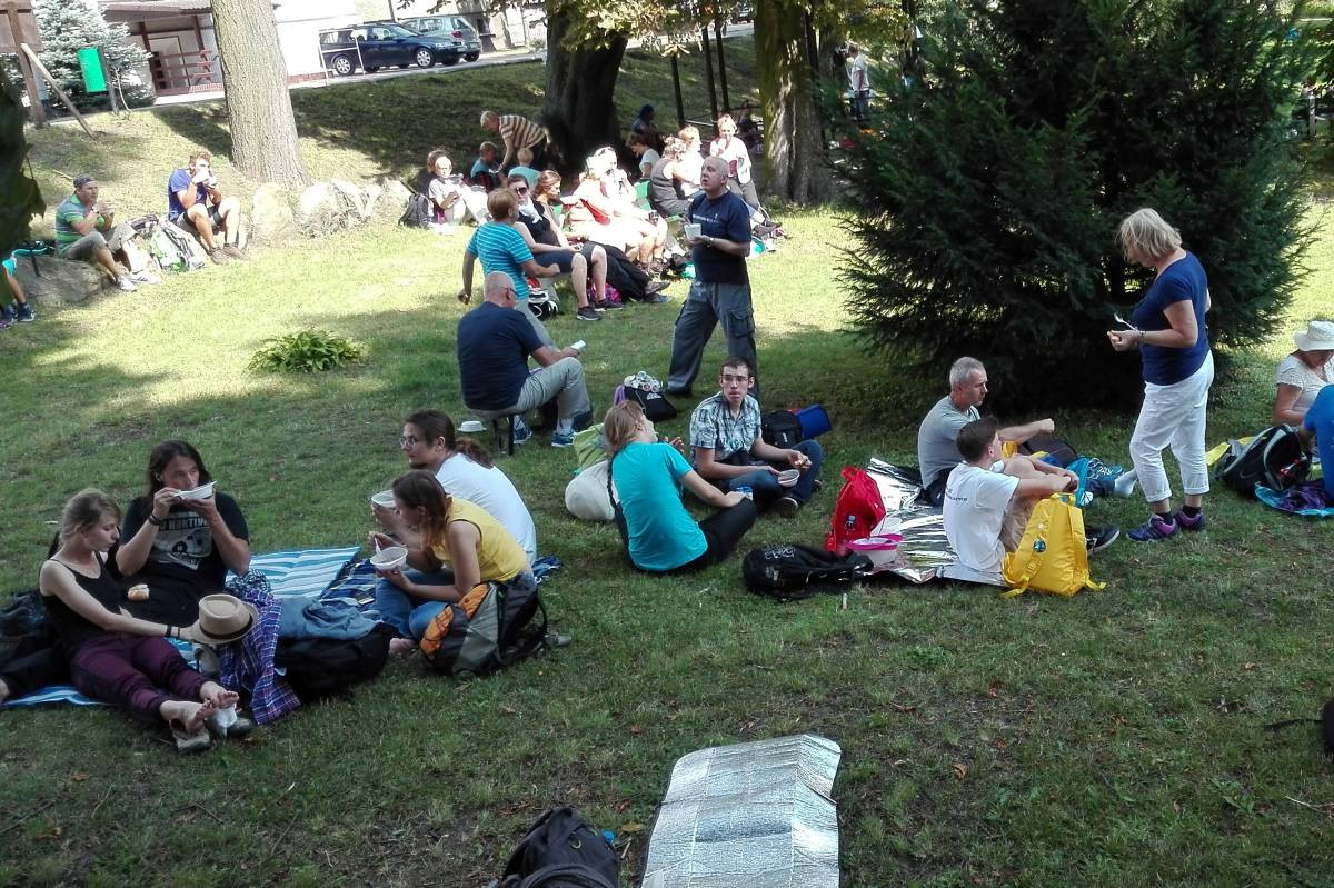 Pielgrzymi w Kamieńcu