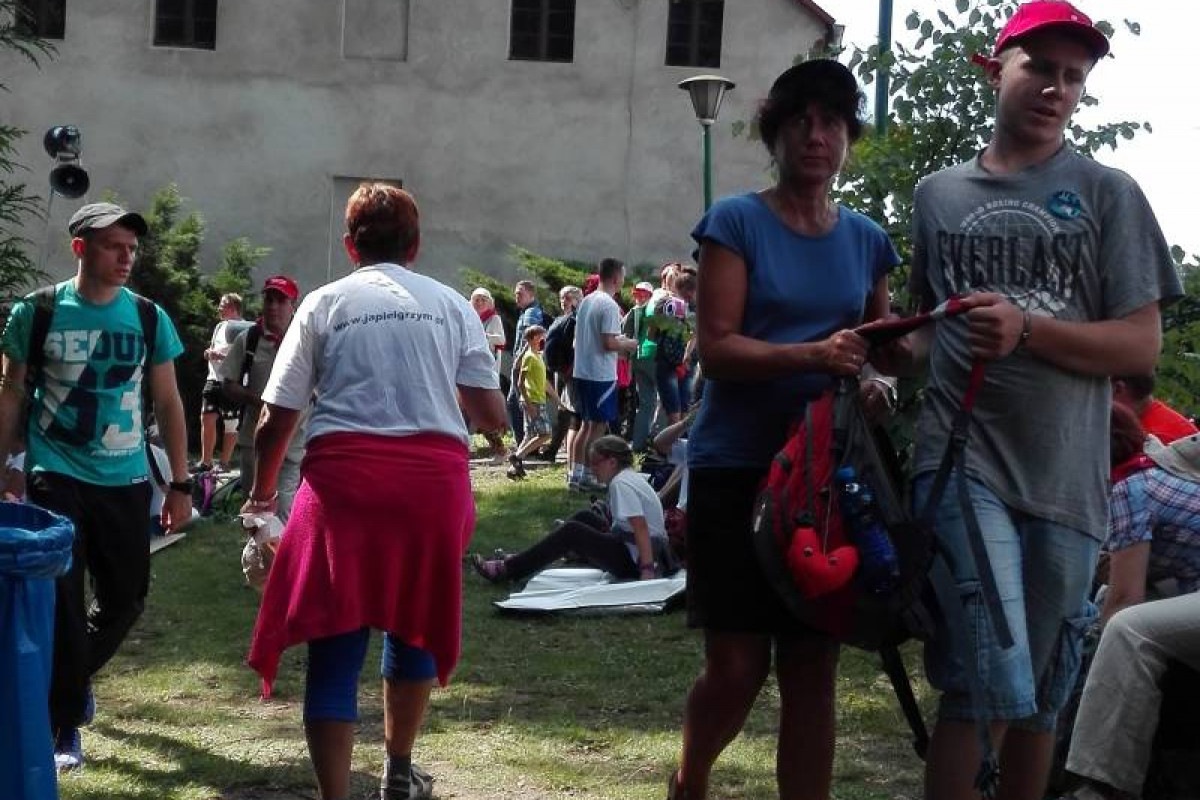 Pielgrzymi w Kamieńcu