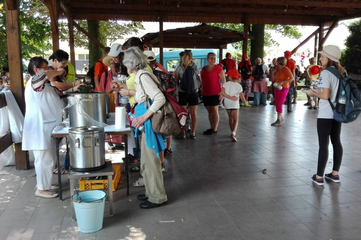 Pielgrzymi w Kamieńcu