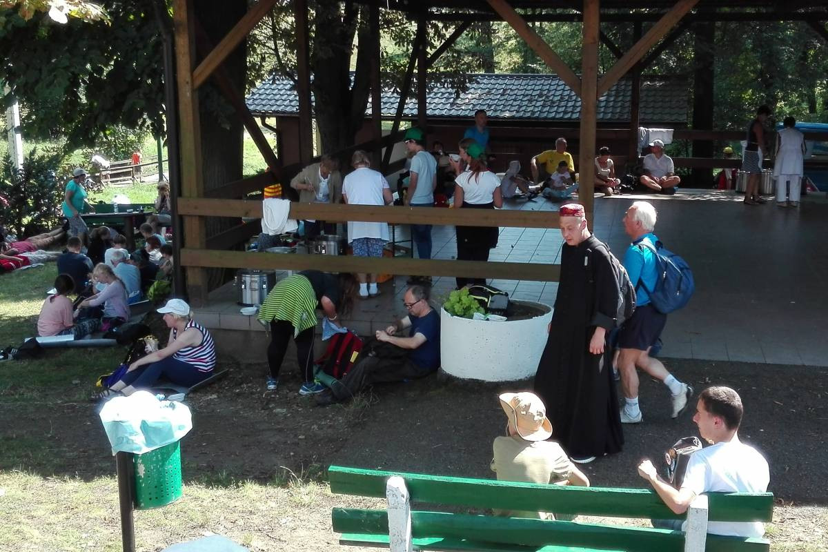 Pielgrzymi w Kamieńcu