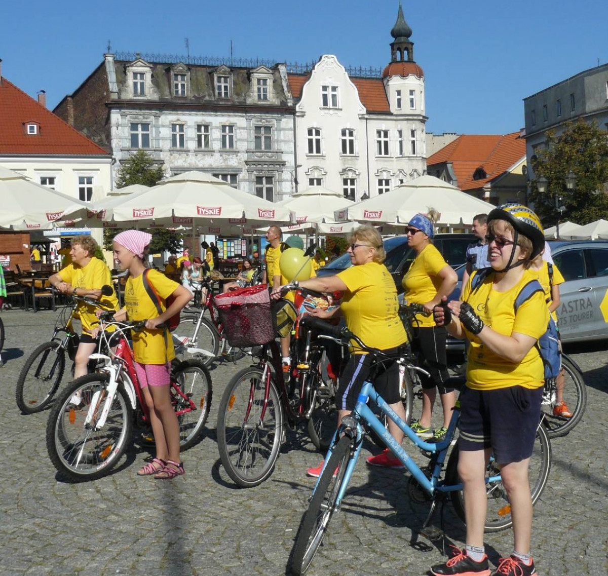 Na rowerze z tarnogórskiego rynku do Tworoga