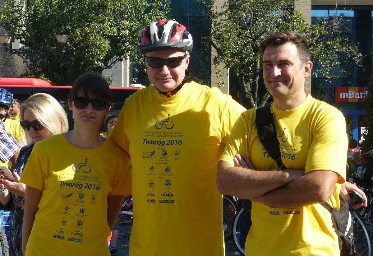 Na rowerze z tarnogórskiego rynku do Tworoga