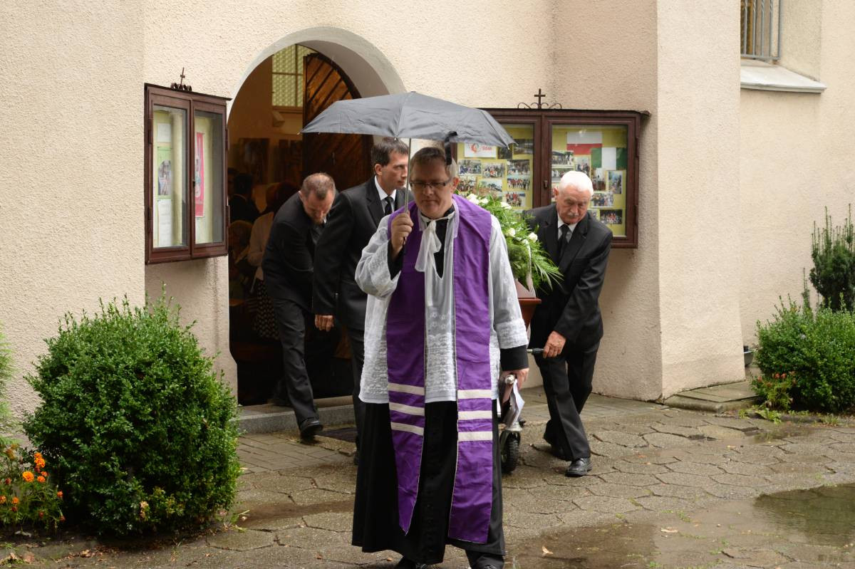 Pożegnano Stefanię Zacharską