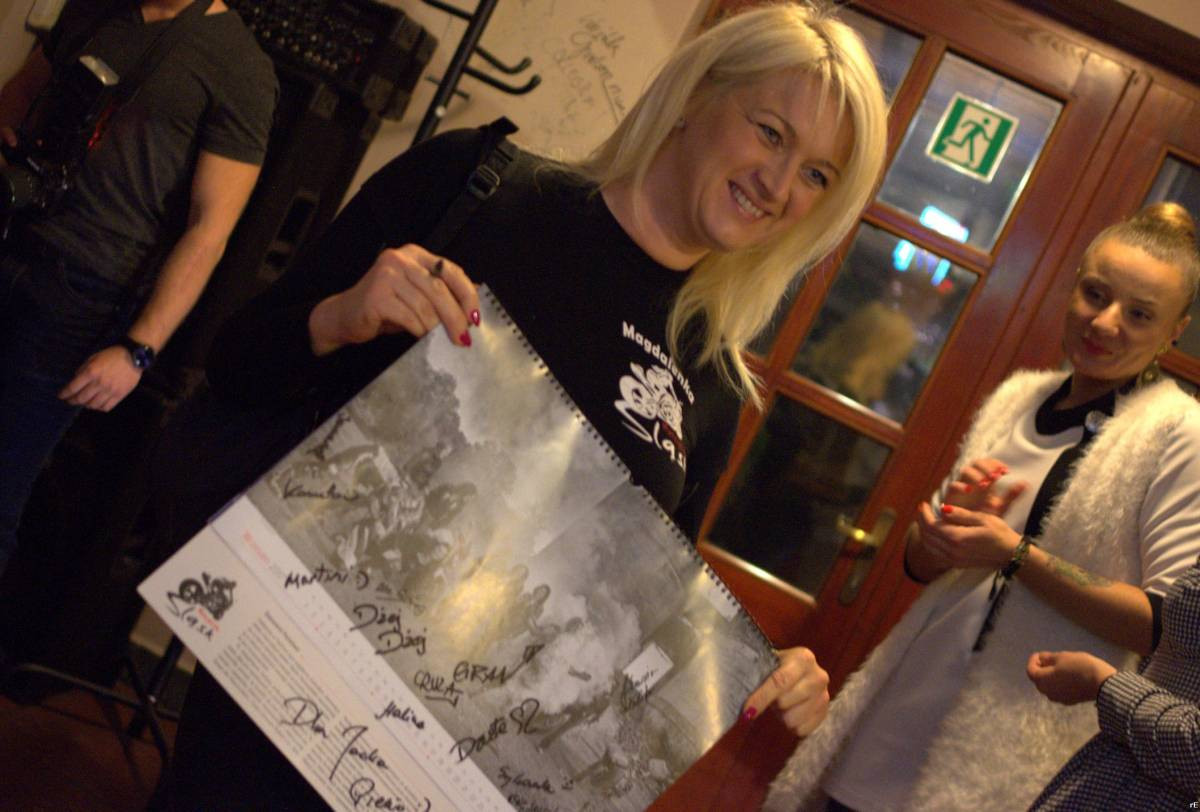 Amazonki promowaly swój kalendarz