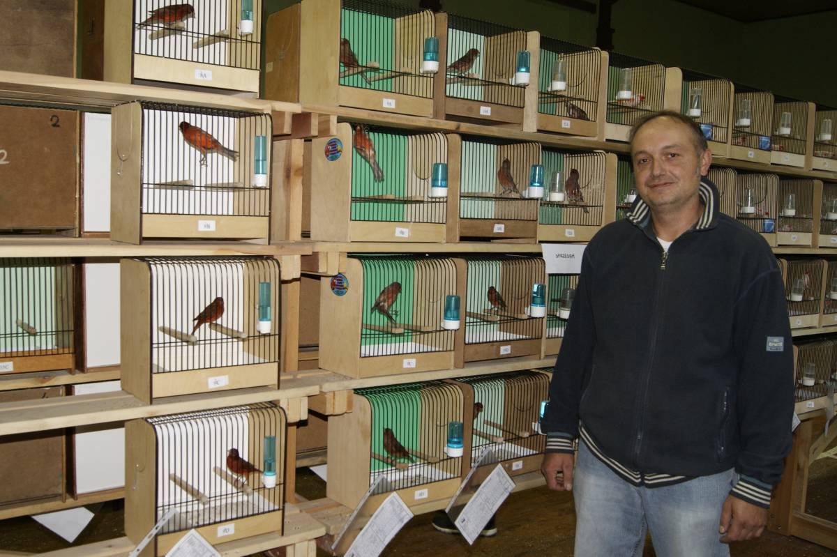 Egzotyczne ptaki w Tworogu