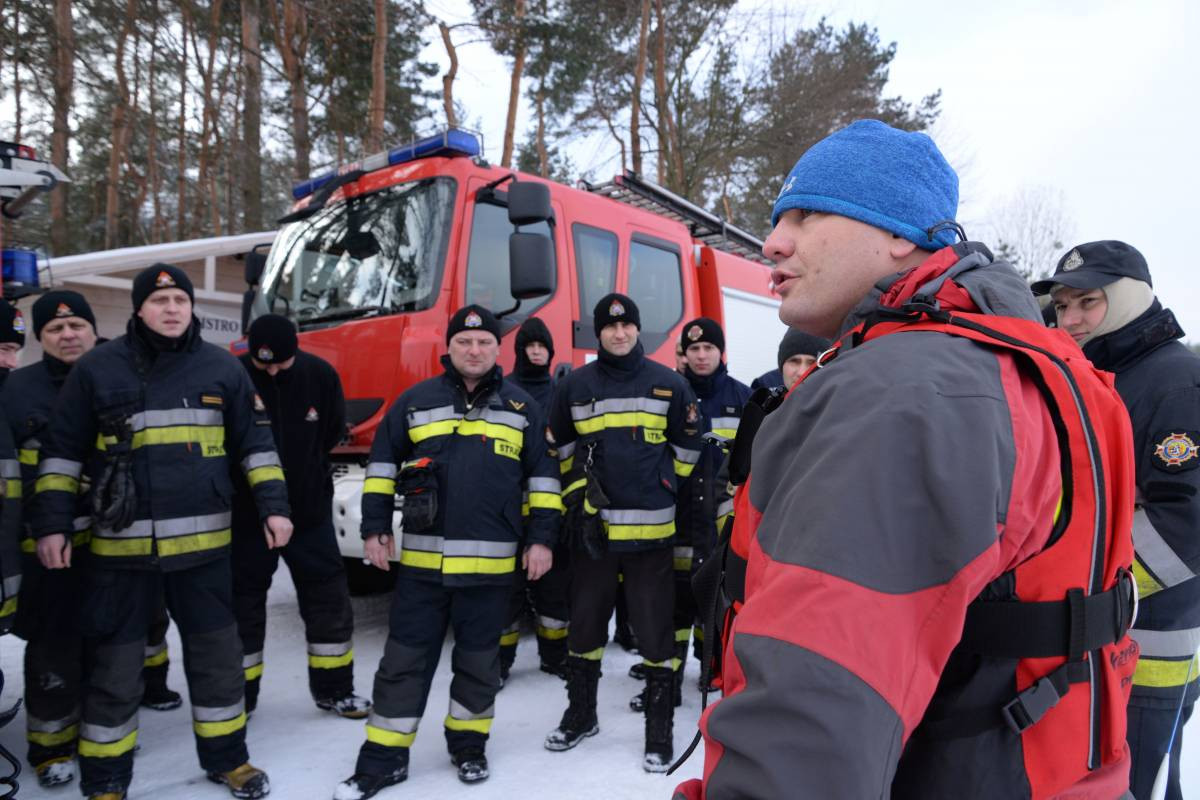Jak ratować w lodowatej wodzie