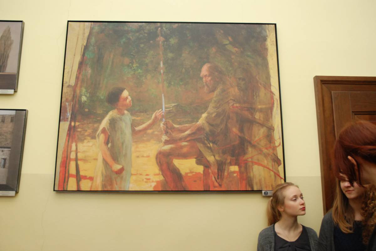 Śląscy malarze w Staszicu