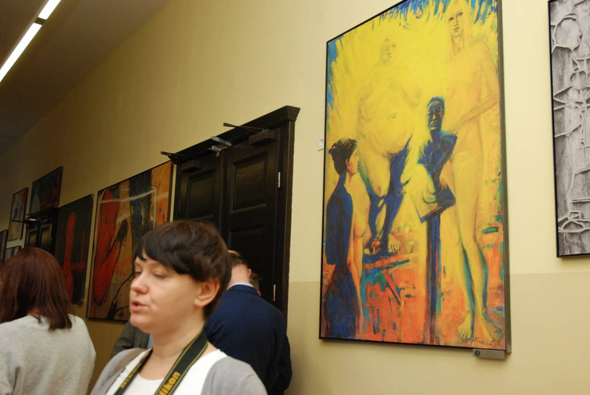 Śląscy malarze w Staszicu