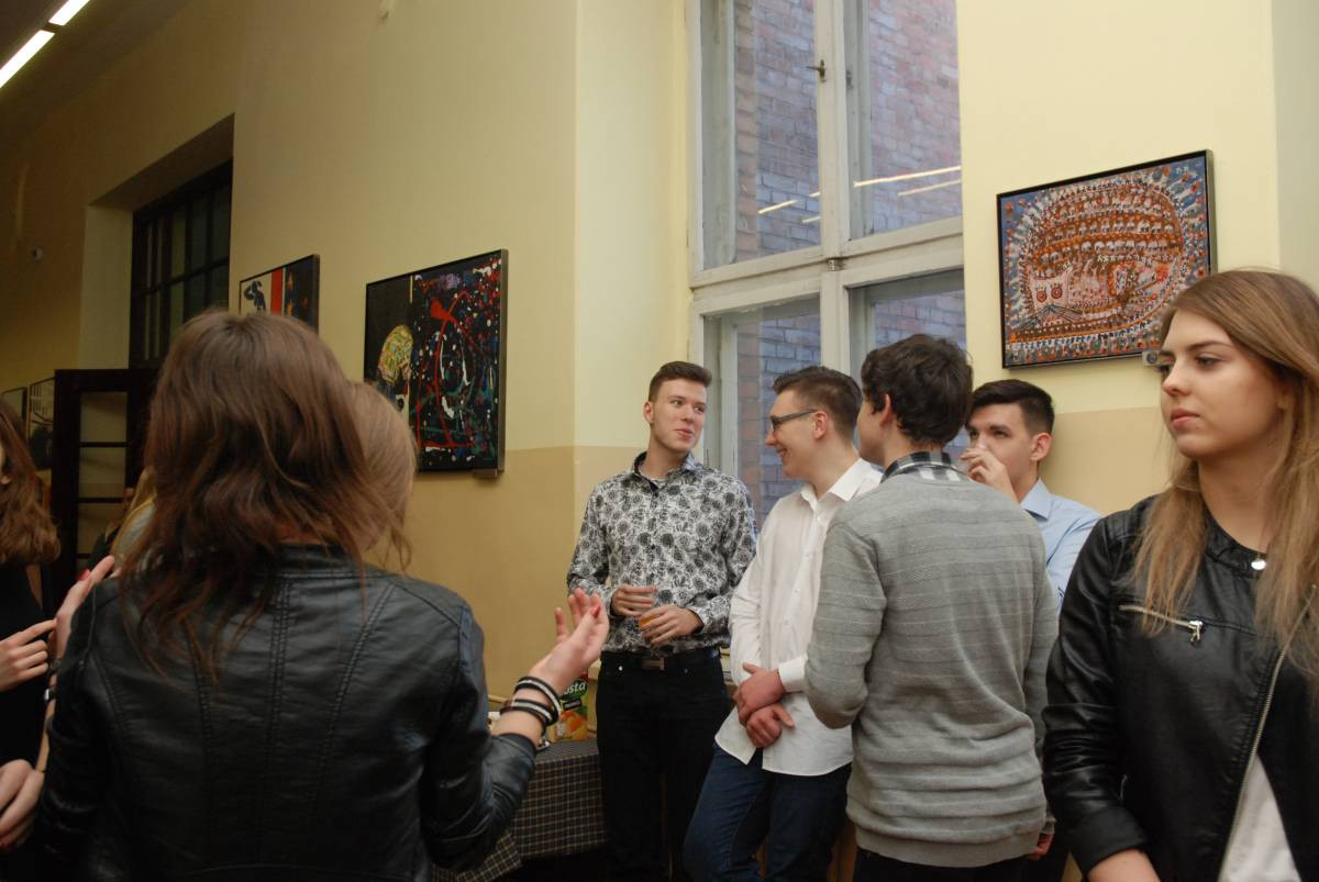 Śląscy malarze w Staszicu