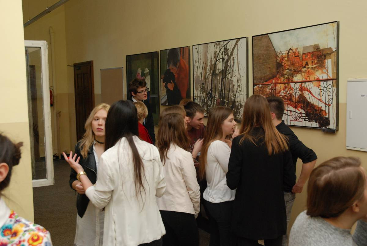 Śląscy malarze w Staszicu