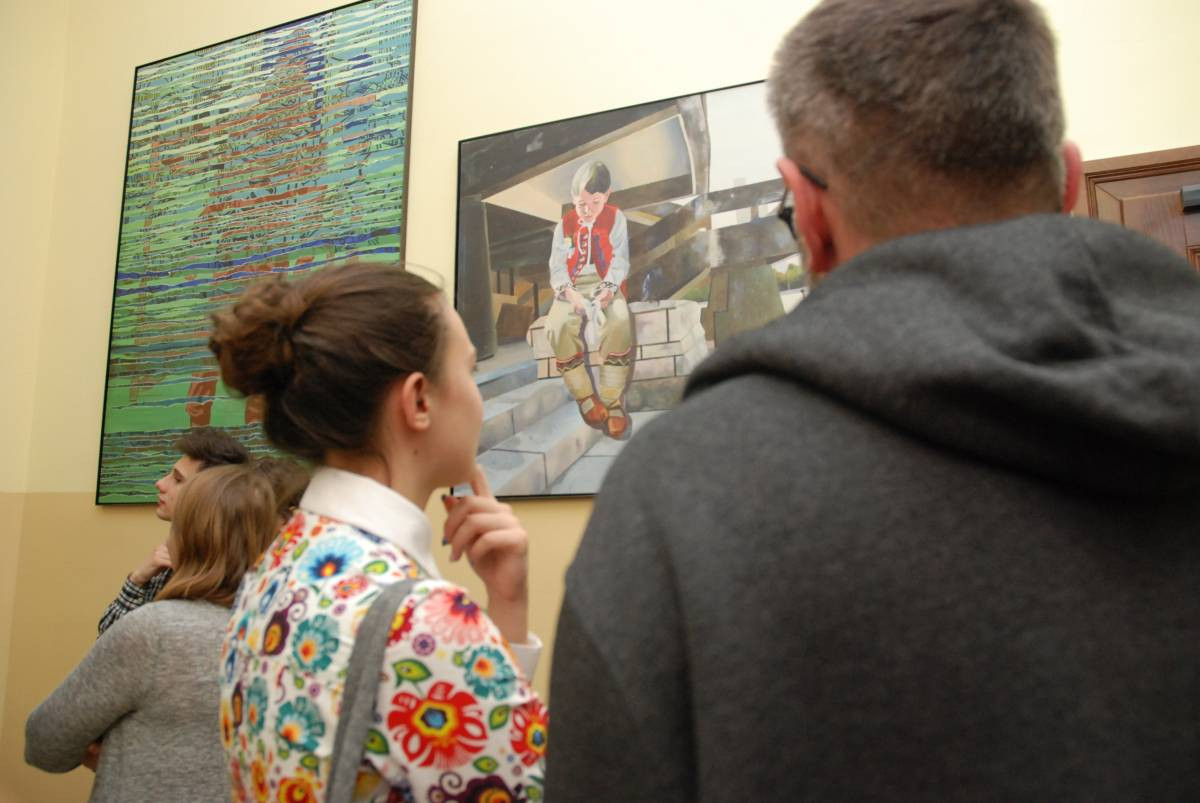 Śląscy malarze w Staszicu