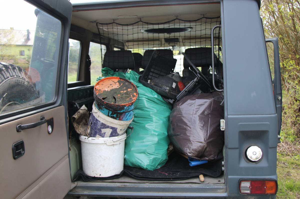 Mieszkańcy sprzątali Repty