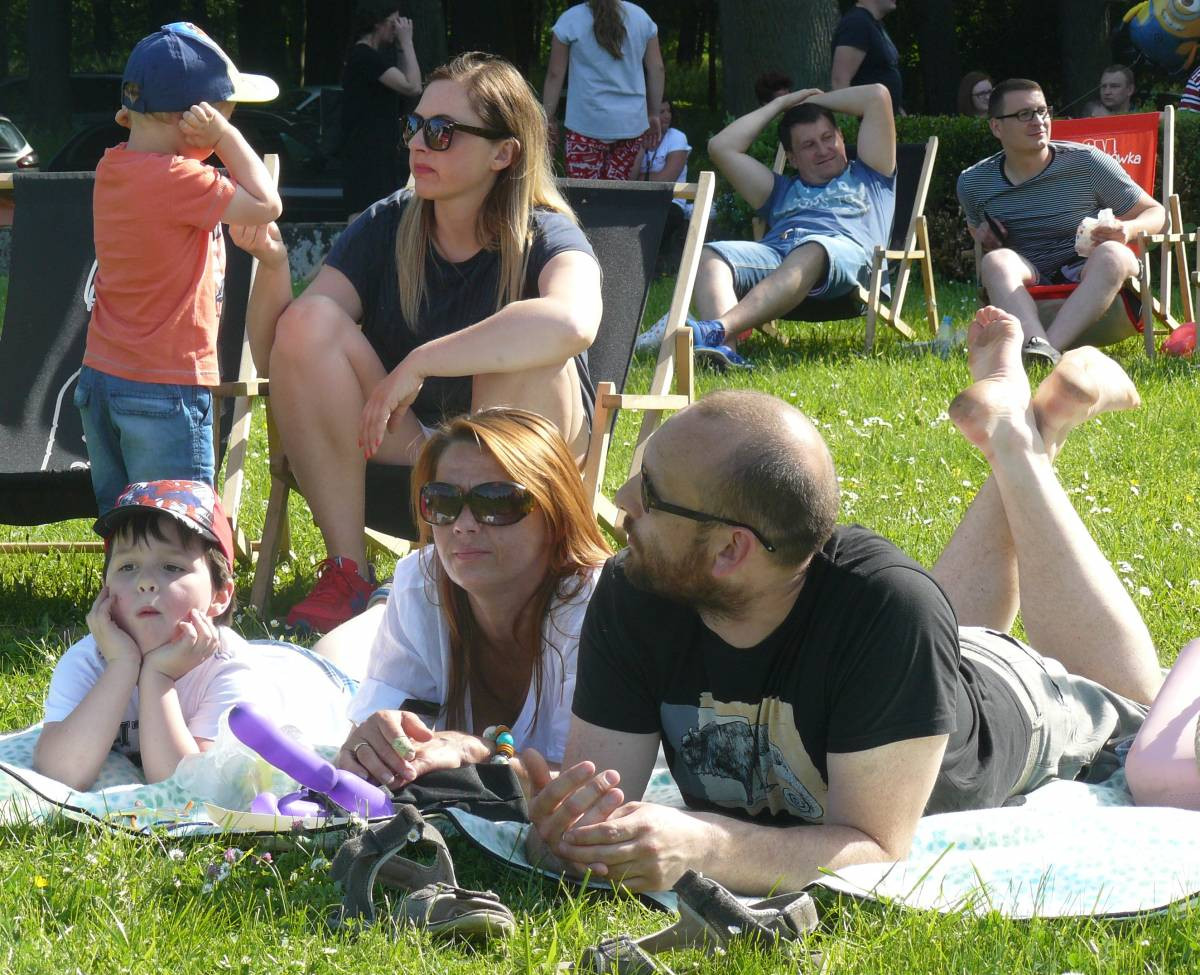 Samuraje w parku w Świerklańcu