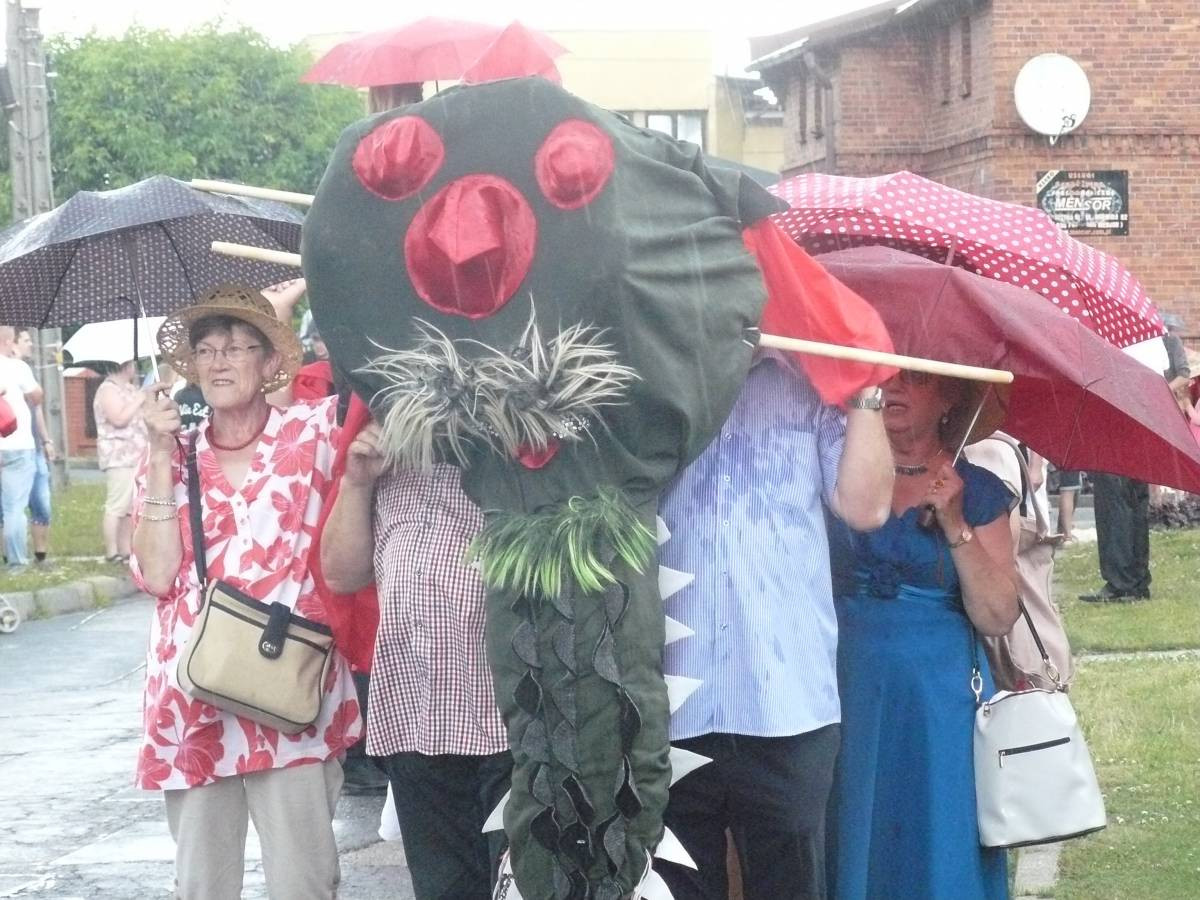 Ulewa na początek Dni Miasteczka Śląskiego