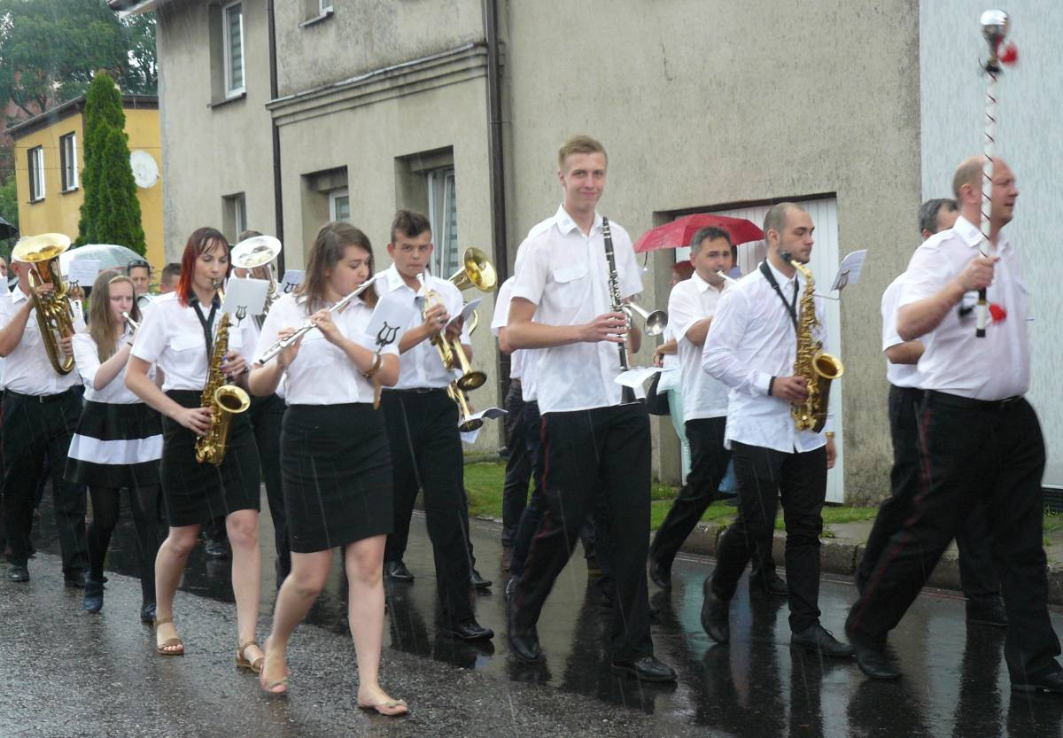 Ulewa na początek Dni Miasteczka Śląskiego