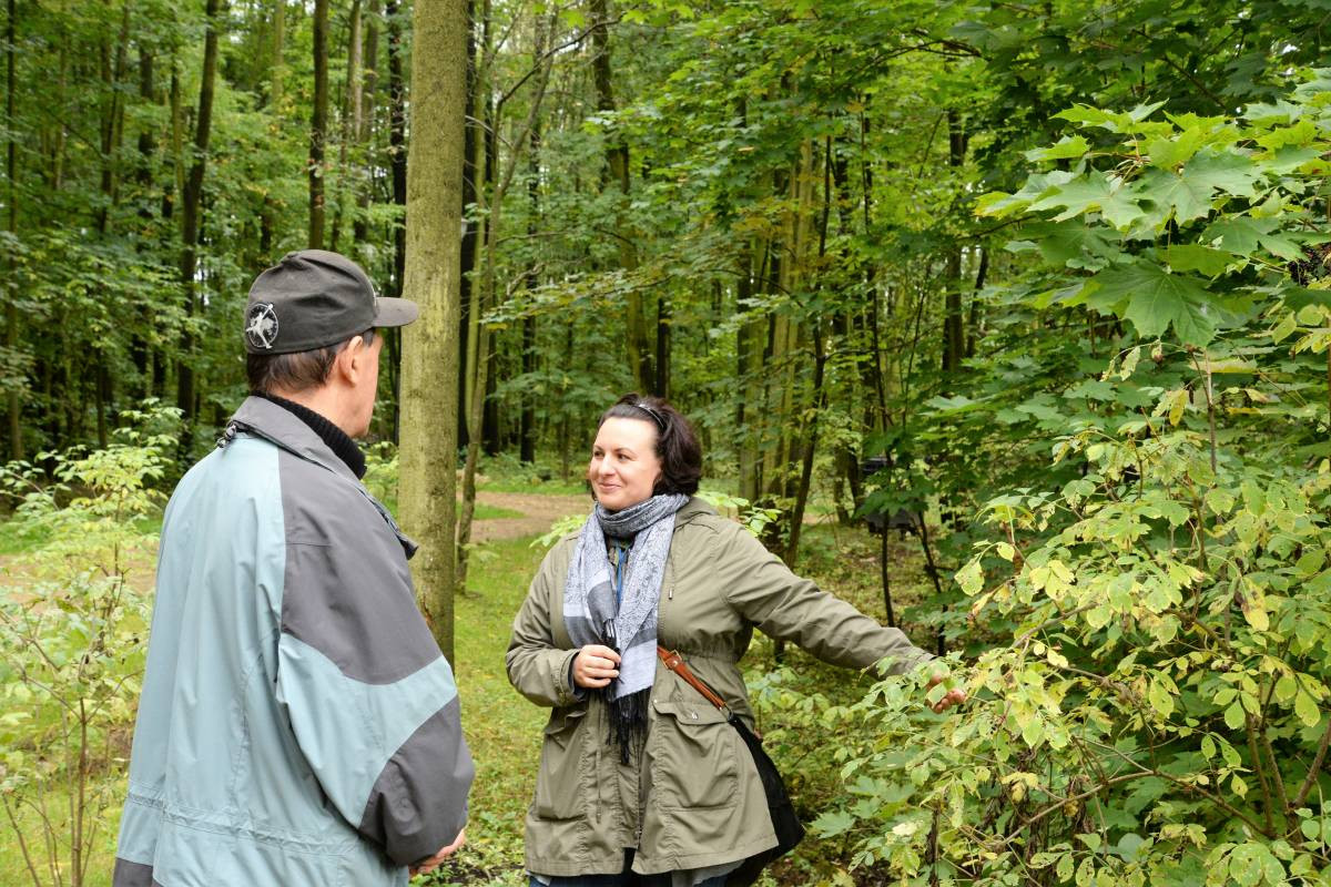 Dożynki pod zachmurzonym niebem