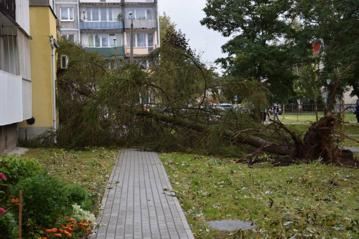 Ksawery uderzył minionej nocy