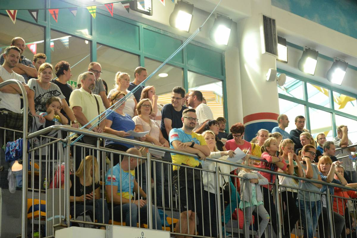 Pływali z olimpijką