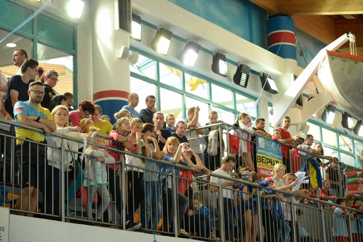 Pływali z olimpijką