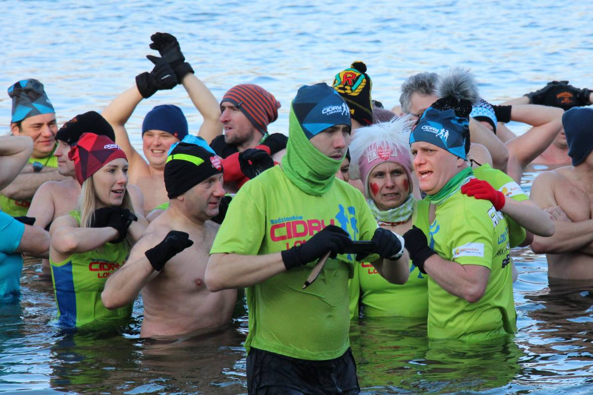 Mroźne morsowanie z WOŚP