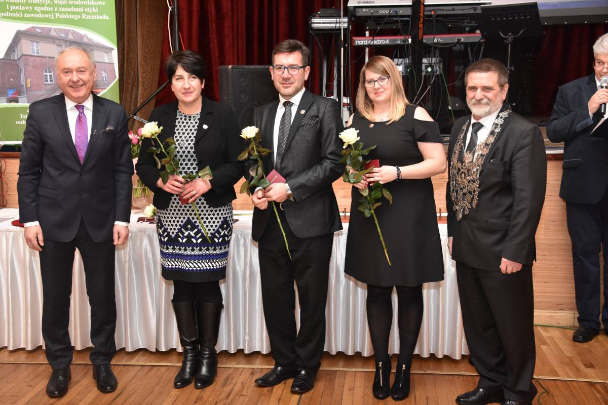 Rzemieślnicy z honorami