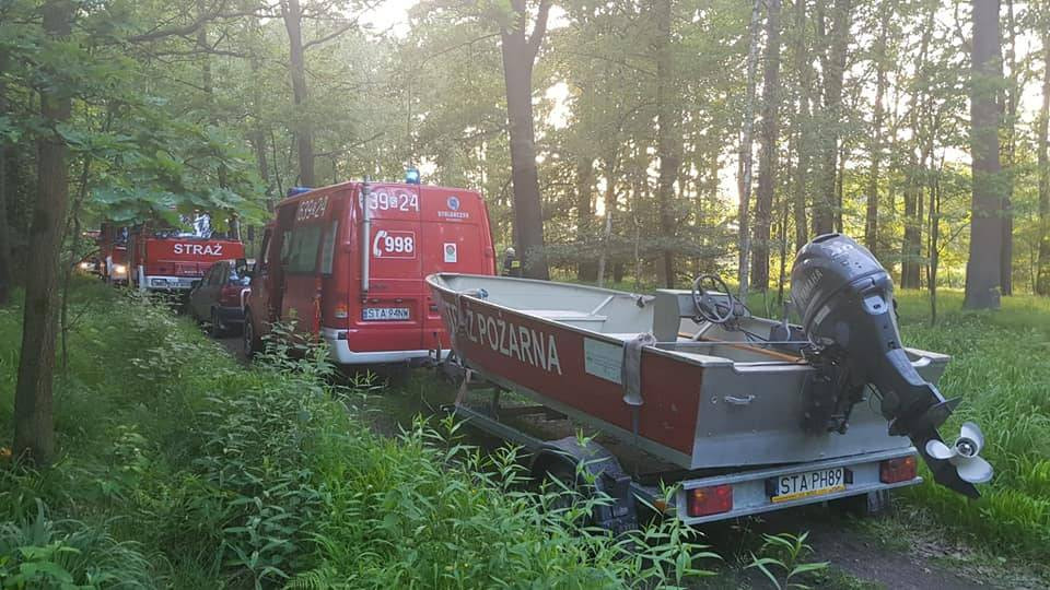 64-latek pojechał na ryby. Utonął w stawie w Połomi
