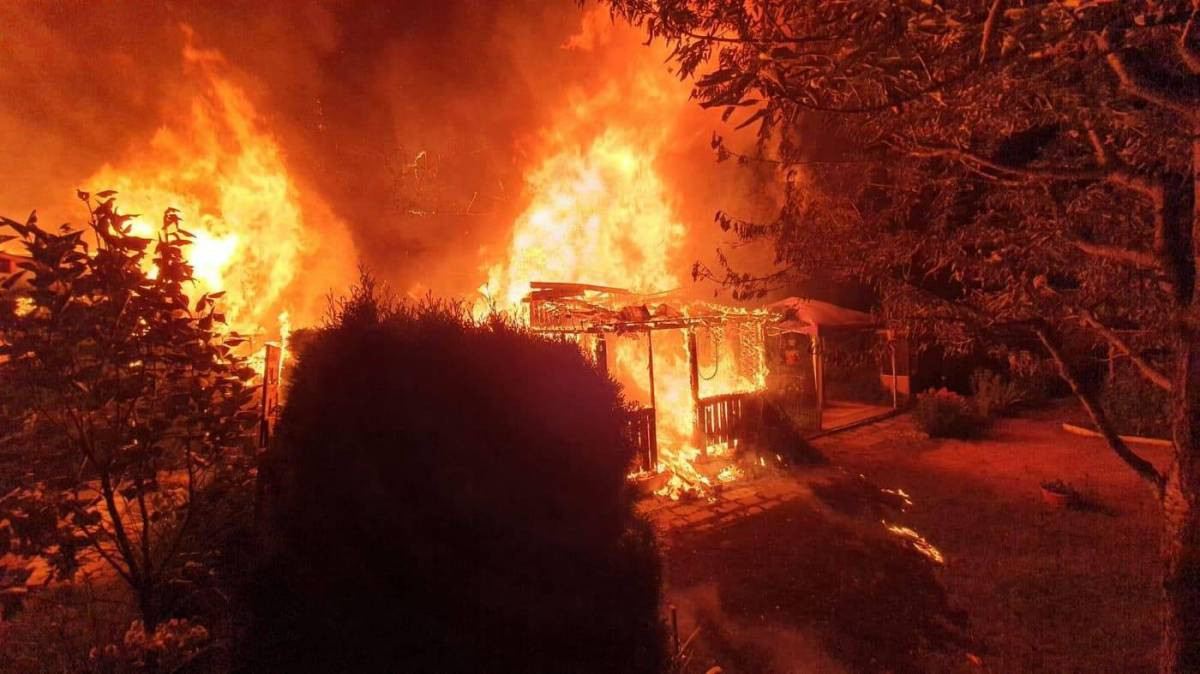 Pożary na ogródkach działkowych