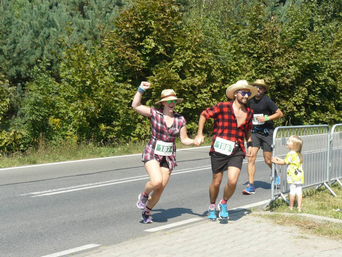 21 kilometrów w upale