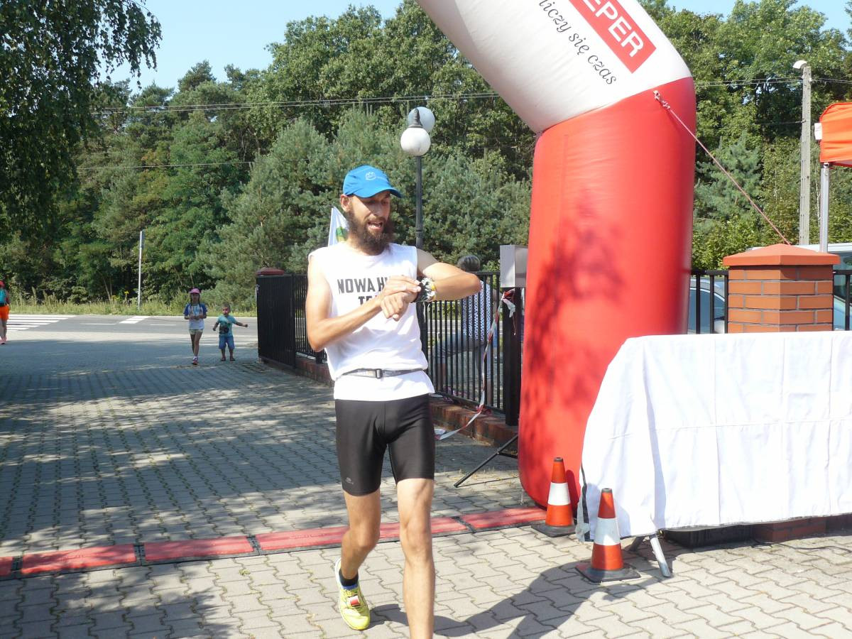 21 kilometrów w upale