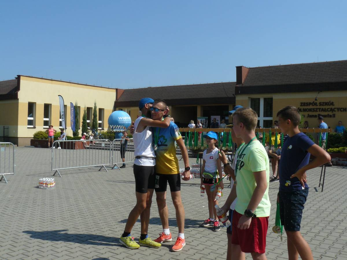 21 kilometrów w upale