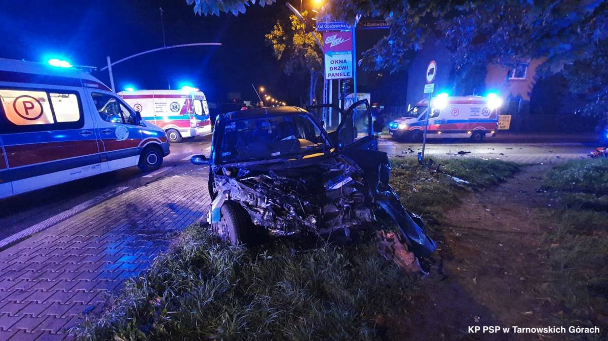 Pijany 18-latek wymusił pierwszeństwo. 7 osób rannych [ZDJĘCIA]