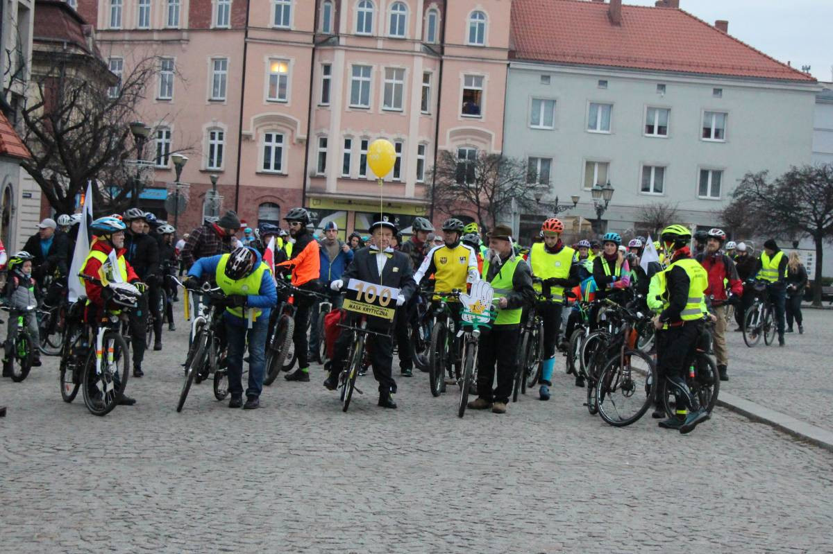 Tarnogórska Rowerowa Masa Krytyczna już po raz setny