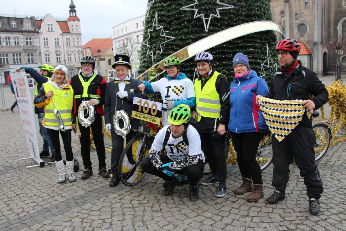 Tarnogórska Rowerowa Masa Krytyczna już po raz setny