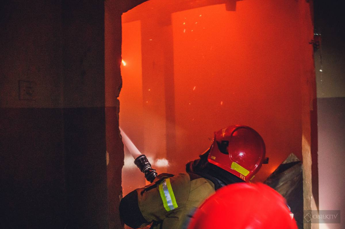 Bytom. Orzech. Pożary od fajerwerków