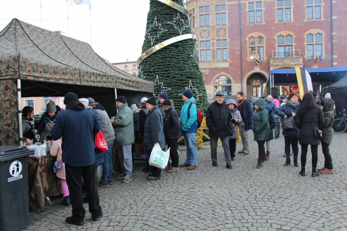 Militarny finał WOŚP w Tarnowskich Górach