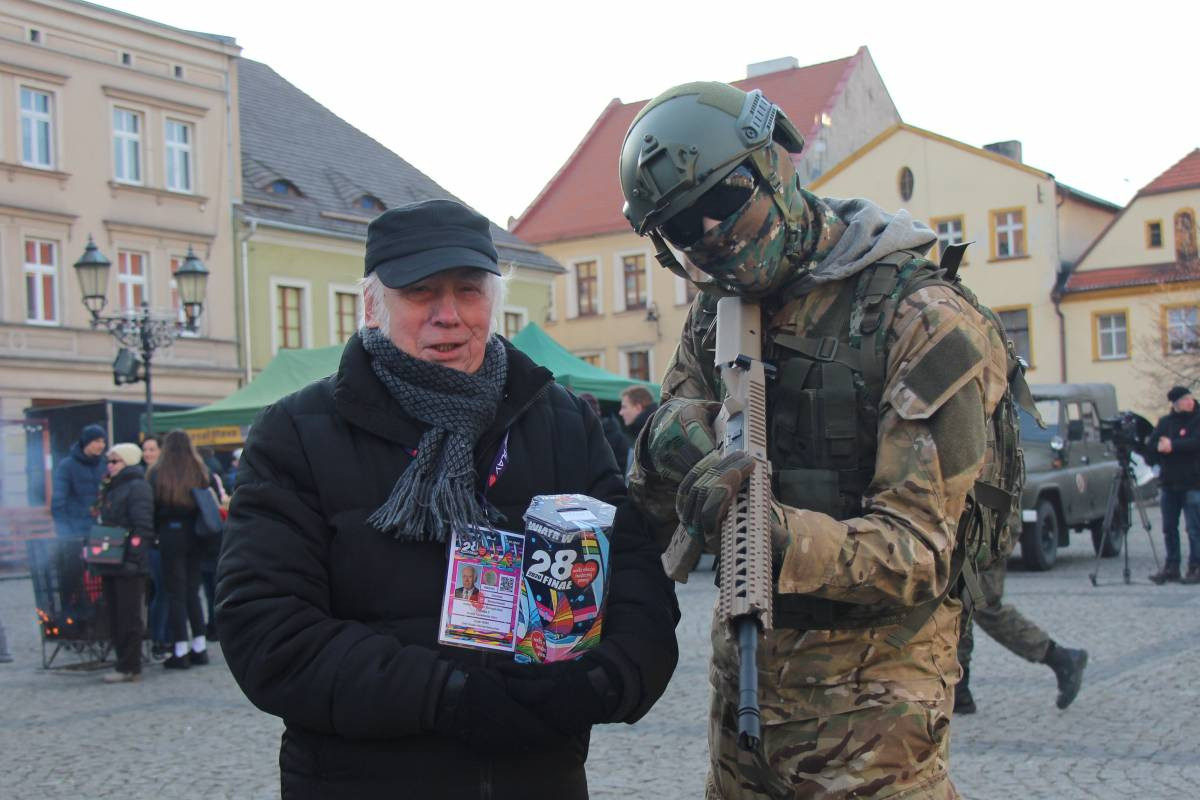 Militarny finał WOŚP w Tarnowskich Górach