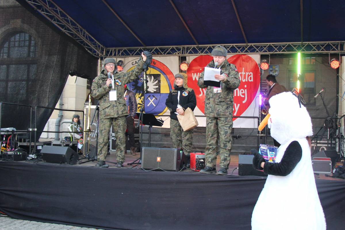 Militarny finał WOŚP w Tarnowskich Górach