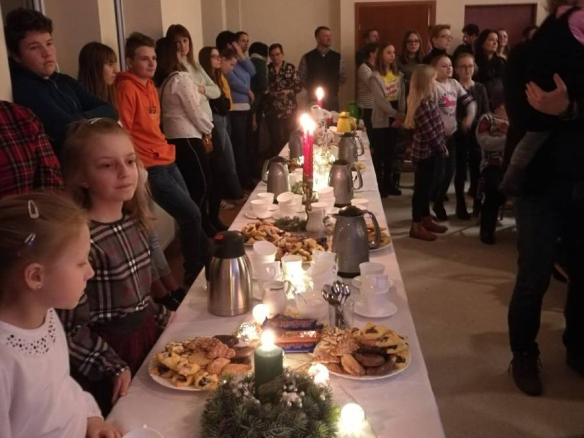 Szkolny spektakl w Potępie